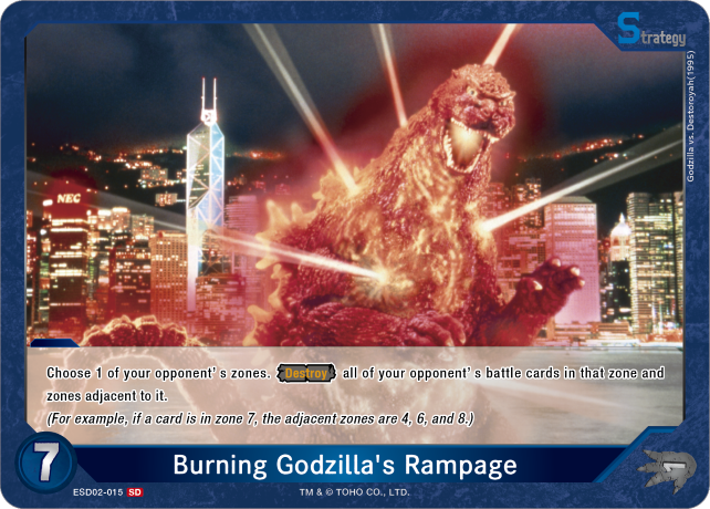 Burning Godzilla's Rampage